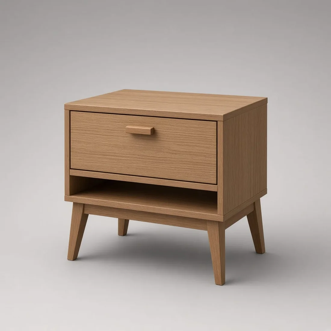 Bedside Nightstand with Drawer